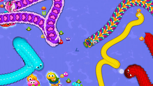 اسکرین شات بازی Worm Hunt - Snake game iO zone 2