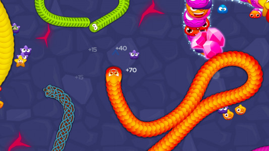 اسکرین شات بازی Worm Hunt - Snake game iO zone 6