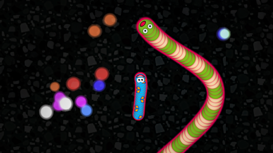اسکرین شات بازی Worms Zone .io - Hungry Snake 6