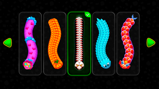 اسکرین شات بازی Worms Zone .io - Hungry Snake 2