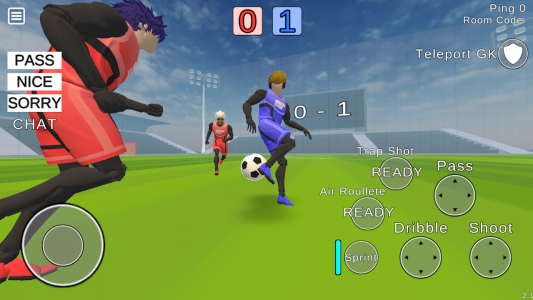 اسکرین شات 4 بازی Unmatched EGO - Soccer Action