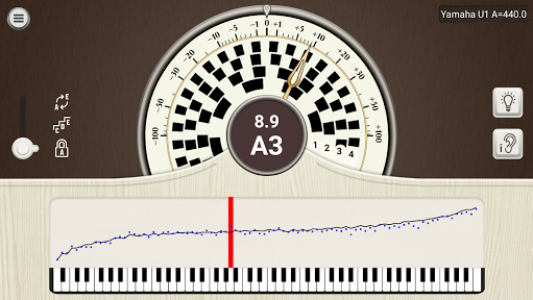 اسکرین شات برنامه PianoMeter – Professional Piano Tuner 8