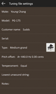 اسکرین شات برنامه PianoMeter – Professional Piano Tuner 3