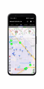 اسکرین شات 3 برنامه Network Cell Info Lite & Wifi