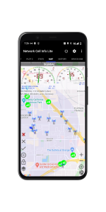 اسکرین شات 3 برنامه Network Cell Info Lite & Wifi