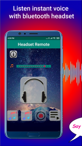 اسکرین شات برنامه Headset Remote 1