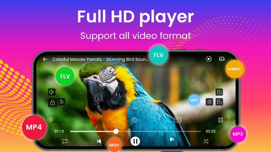 اسکرین شات برنامه Video Player All Format-wTuber 5