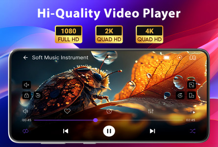 اسکرین شات برنامه Video Player All Format-wTuber 2