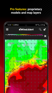 اسکرین شات برنامه WindAlert: Wind & Weather Map 6