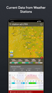 اسکرین شات برنامه Windy.com - Weather Forecast 7