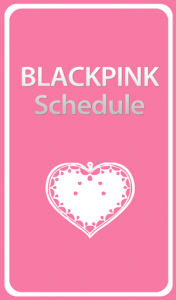 اسکرین شات برنامه BLACKPINK Schedule 4