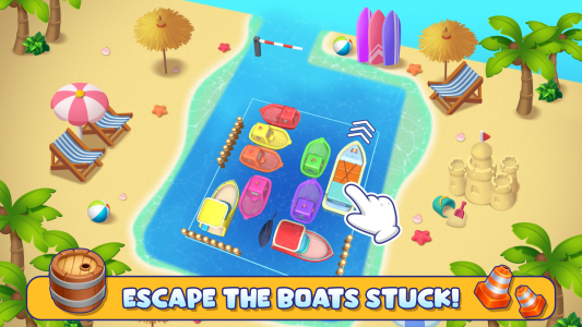 اسکرین شات 4 بازی Parking Jam 3D: Boat Game