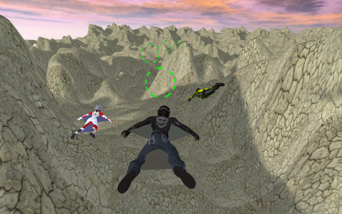 اسکرین شات بازی Wingsuit Paragliding- Flying Simulator 7