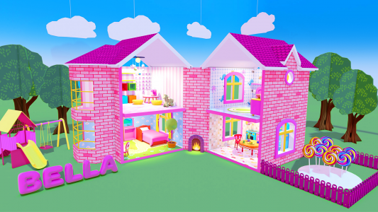 اسکرین شات برنامه Bella Doll House 3