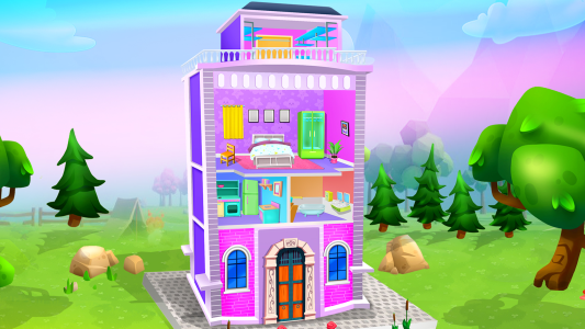 اسکرین شات 3 برنامه Kitty Kate - House Cleaning