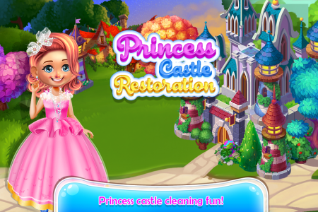 اسکرین شات برنامه Princess Castle Restoration 3