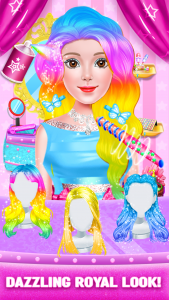 اسکرین شات 5 بازی Royal Princess Hair Salon