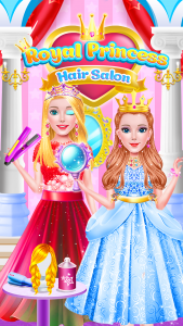 اسکرین شات 2 بازی Royal Princess Hair Salon