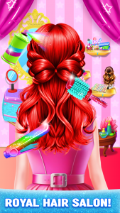 اسکرین شات 3 بازی Royal Princess Hair Salon
