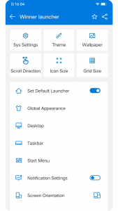 اسکرین شات 8 برنامه Winner Launcher for Windows UE