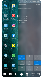 اسکرین شات برنامه Winner Launcher for Windows UE 6