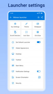 اسکرین شات 8 برنامه Winner Launcher for Windows UE