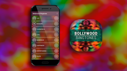 اسکرین شات برنامه Bollywood & Hindi Ringtones 1