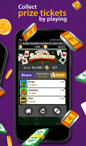 اسکرین شات بازی Solitaire - Make Free Money & Play the Card Game 3