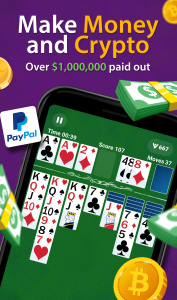 اسکرین شات 1 بازی Solitaire - Make Money