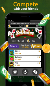 اسکرین شات بازی Solitaire - Make Free Money & Play the Card Game 5