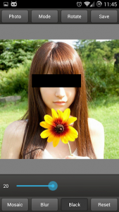 اسکرین شات برنامه Mosaic Pixelate Censor Photo 3