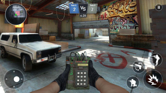 اسکرین شات 5 بازی Winter Strike : Gun Games