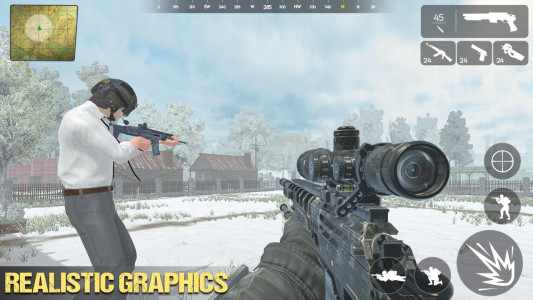 اسکرین شات 3 بازی Fire Squad Shooting Games