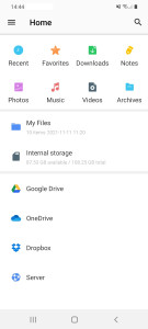اسکرین شات برنامه WinZip – Zip UnZip Tool 1