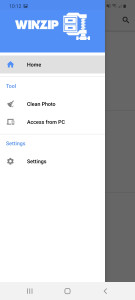 اسکرین شات برنامه WinZip – Zip UnZip Tool 7