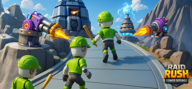اسکرین شات 8 بازی Raid Rush: Tower Defense TD