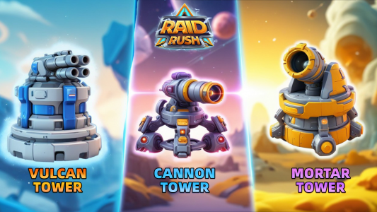 اسکرین شات بازی Raid Rush: Tower Defense TD 7