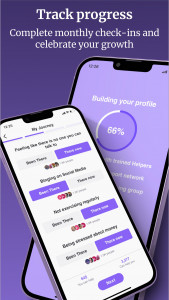 اسکرین شات 4 برنامه Wisdo: Mental Health & Support