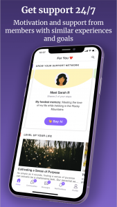 اسکرین شات 3 برنامه Wisdo: Mental Health & Support