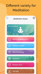 اسکرین شات برنامه Meditation Music - Yoga, Relax 2