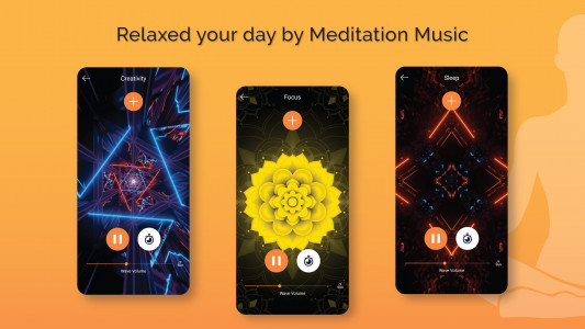 اسکرین شات برنامه Meditation Music - Yoga, Relax 3