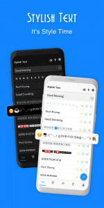 اسکرین شات 1 برنامه Stylish Text, Fonts & Keyboard