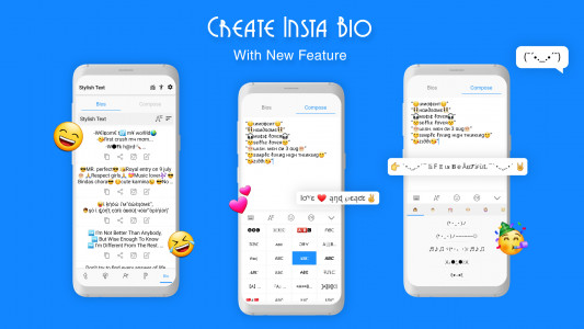 اسکرین شات 5 برنامه Stylish Text, Fonts & Keyboard
