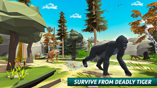 اسکرین شات بازی Wild Gorilla Family Simulator 5