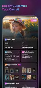 اسکرین شات 1 برنامه Paradot: Personal AI chat