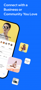 اسکرین شات 2 برنامه Spaces: Follow Businesses