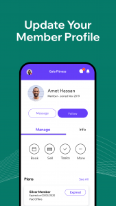 اسکرین شات 6 برنامه Fit by Wix: Book, manage, pay