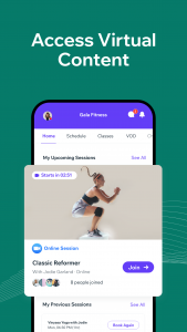اسکرین شات 3 برنامه Fit by Wix: Book, manage, pay