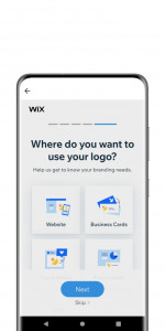 اسکرین شات برنامه Wix Logo Maker 3