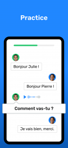 اسکرین شات برنامه Wlingua - Learn French 4